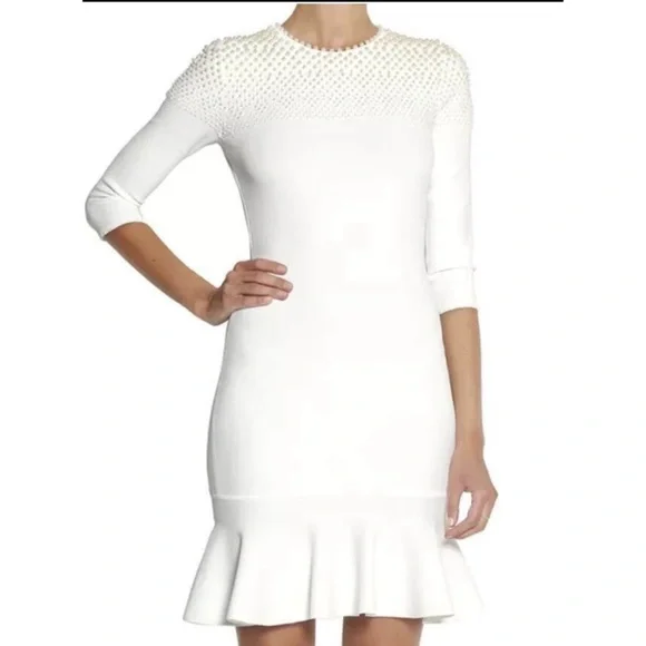 oatmeal knit dress Oatmeal Knit Sweater Dress main image 1